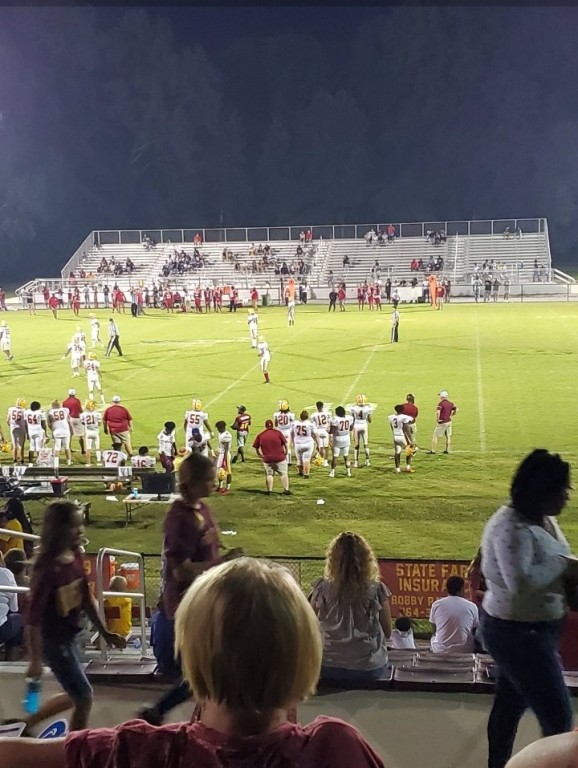 Go look at any Hudl highlight of a game in abbeville